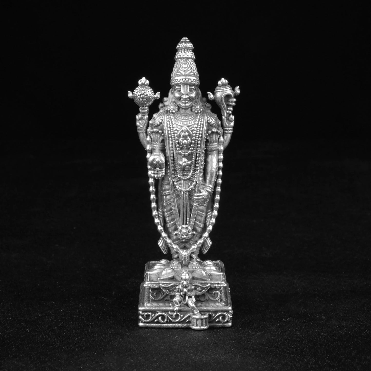 Venkateshwar Balaji 25 - 30 Gm Pure Silver theartarium