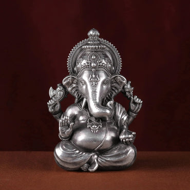 Ganesh ji 45 - 50 Gm 999 Silver