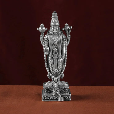 Venkateshwar Balaji 25 - 30 Gm Pure Silver theartarium