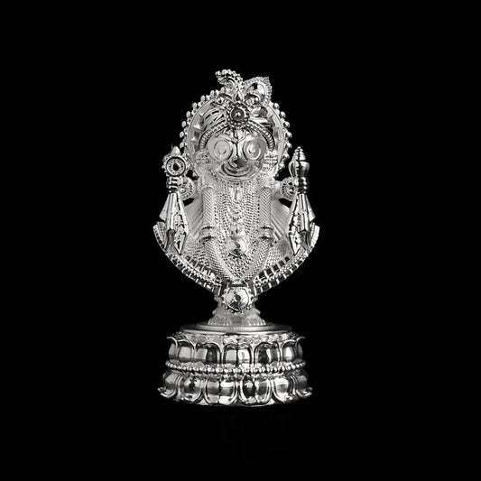 Jagannath Ji Idol Silver Plated