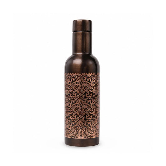 Classic Etch Copper Bottle