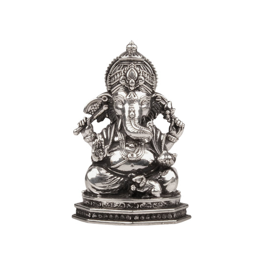 Divine Ganesha Murti 12 - 16 Gm 999 Silver Artarium