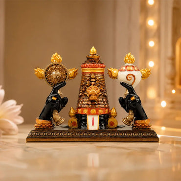 Tirupati Balaji Shankha Chakra Idol