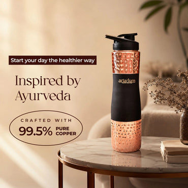 Copper Sipper Bottle theartarium