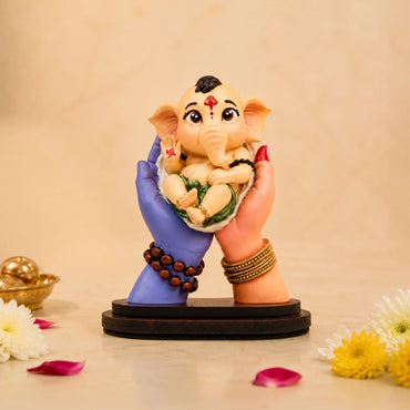 Bal Heramba Ganesha Idol Car Dashboard