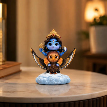 Bal Vishnu Garuda Car Dashboard