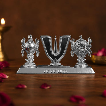 Vaishnav Tilak Silver Plated Artarium