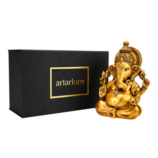 Lord Vighnaharta Ganesha Idol with Gift Box
