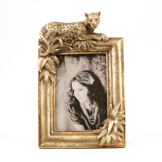 Wild Majesty - Vintage/Antique Leopard Frame