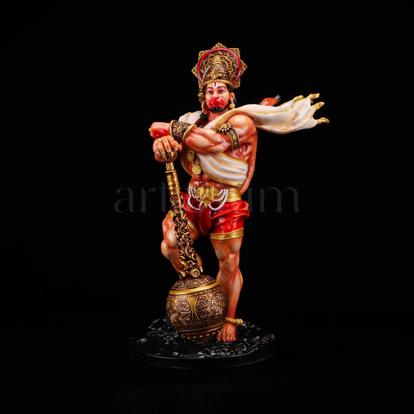 Bahubali Lord Hanuman Large 1.38 Ft & 2 Ft theartarium