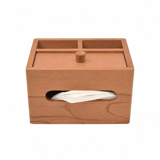 All-in-One Wooden Desk Organizer