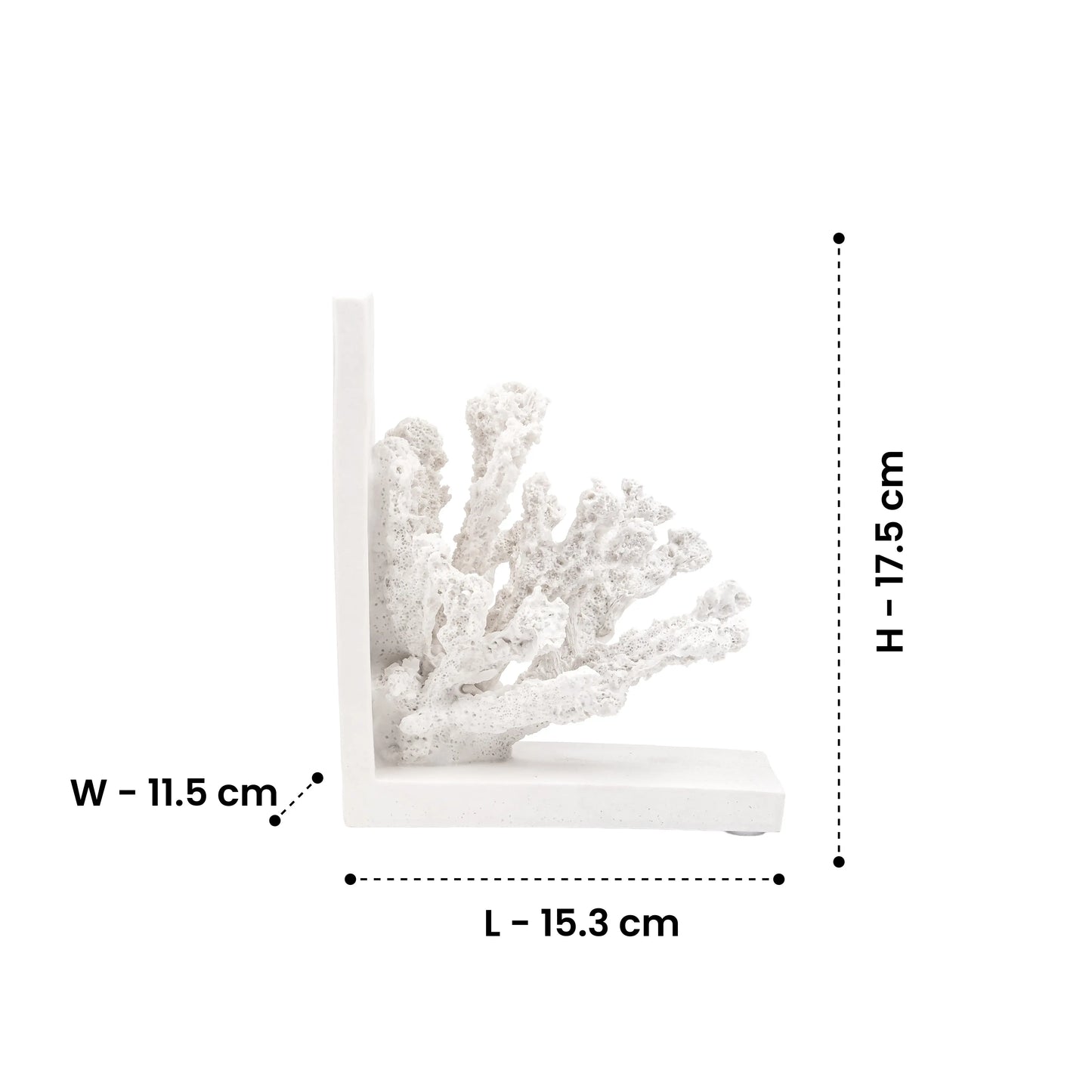Whispers of the Reef - Coral Bookends