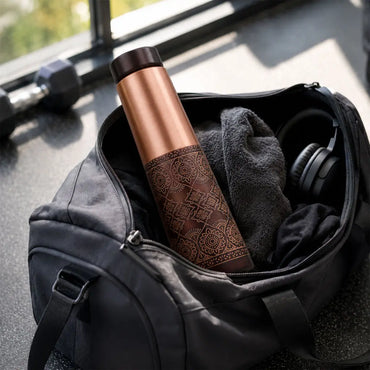 Dual Finish Copper Bottleย