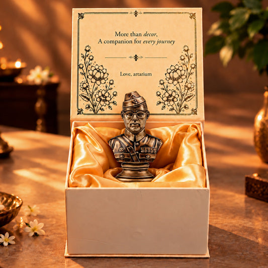 Subhas Chandra Bose Idol With Premium Packaging