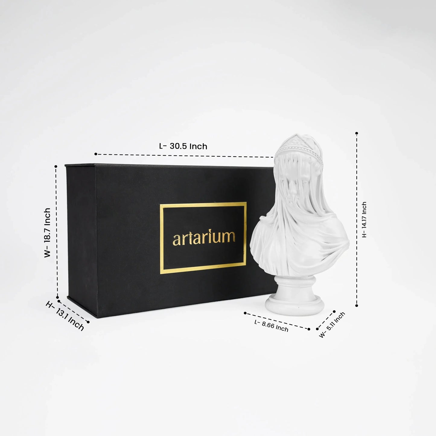 Pardanashin Figurine with Gift Box theartarium