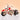 Vintage Red Motorbike theartarium