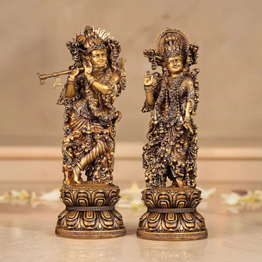 Radha Krishna Idol with Gift Boxย