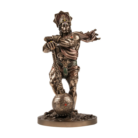 Bahubali Hanuman Cold Cast Bronze Idol