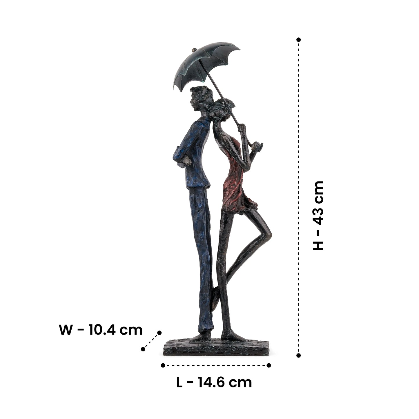 Monsoon Romance - Couple Figurine