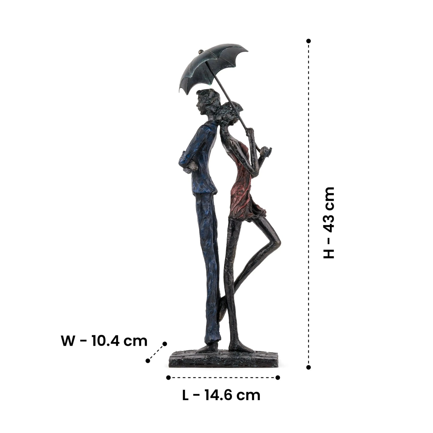 Monsoon Romance - Couple Figurine