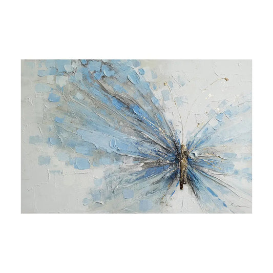 Wings in Blue - Wall Painting