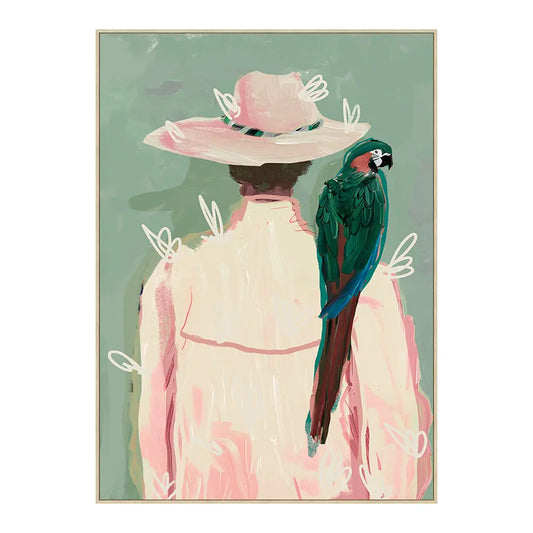 The Parrot Keeper - Wall Painting