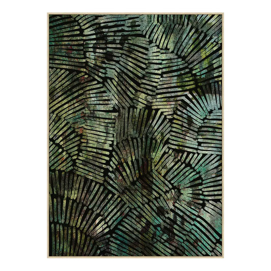 A Monsoon Lush - Wall Painting