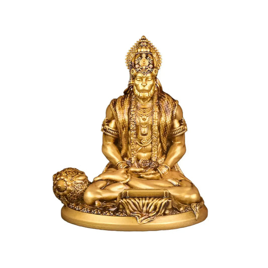 Meditating Hanuman Car Dashboard theartarium