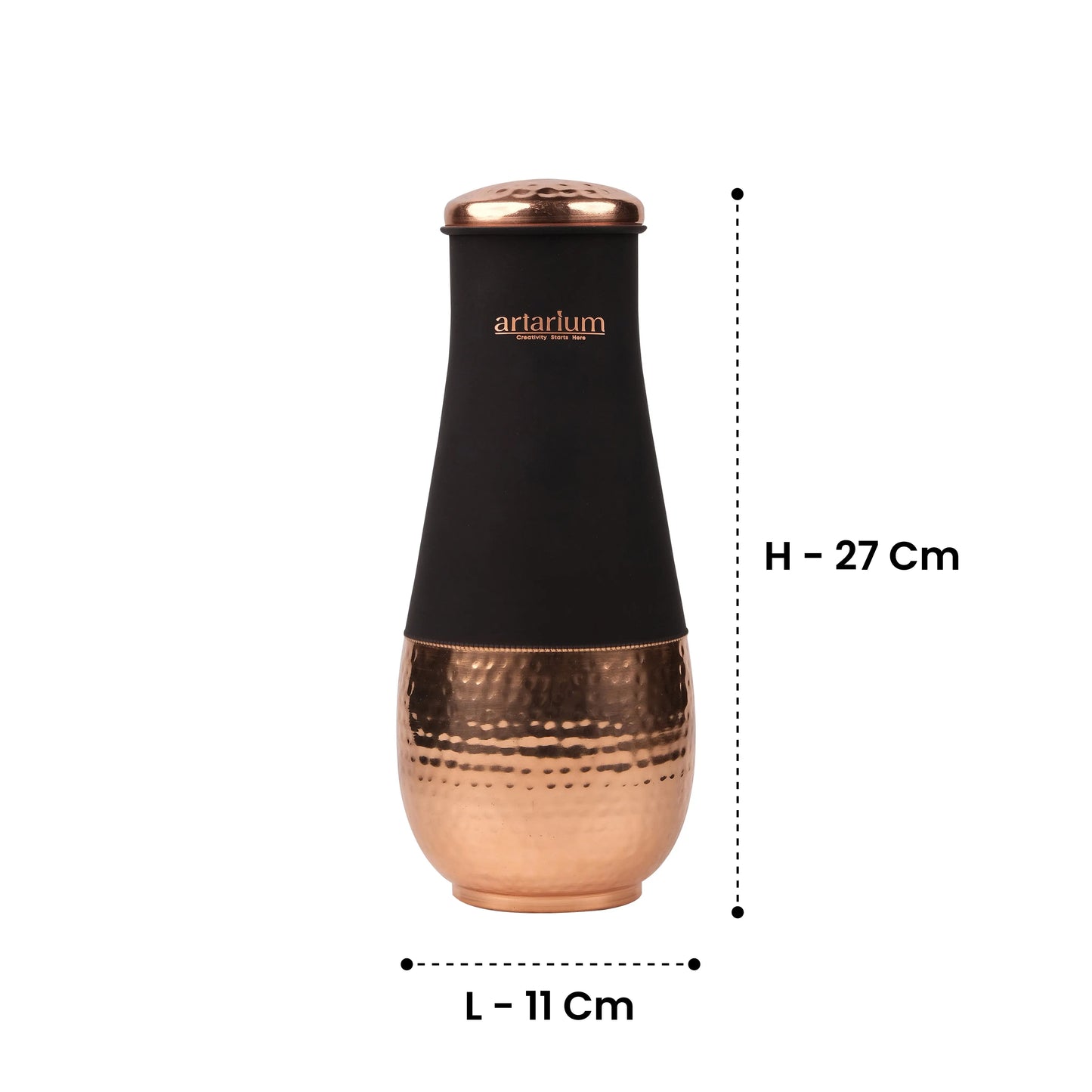 Tulip Copper Jar With Gift Box