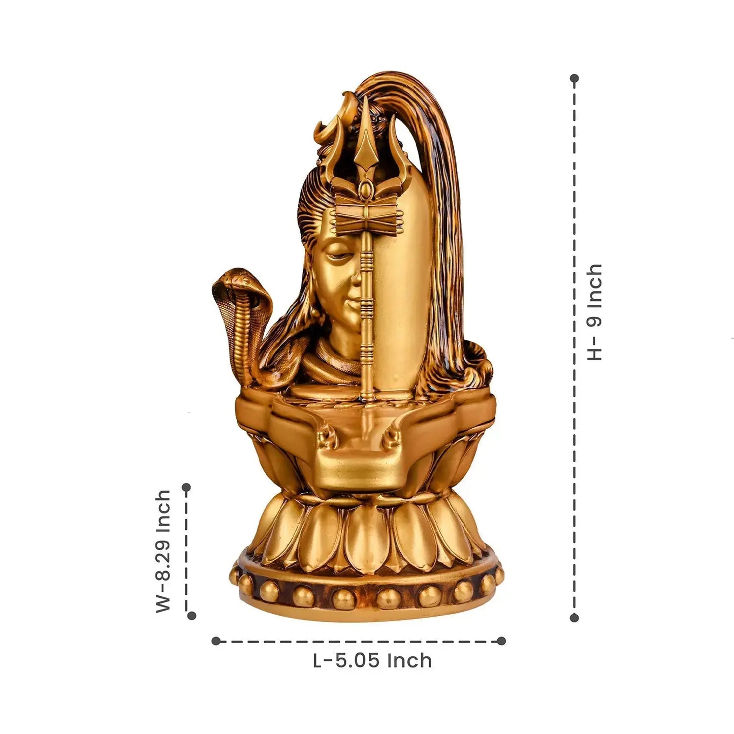 Shiv-Lingam idol Car Dashboard