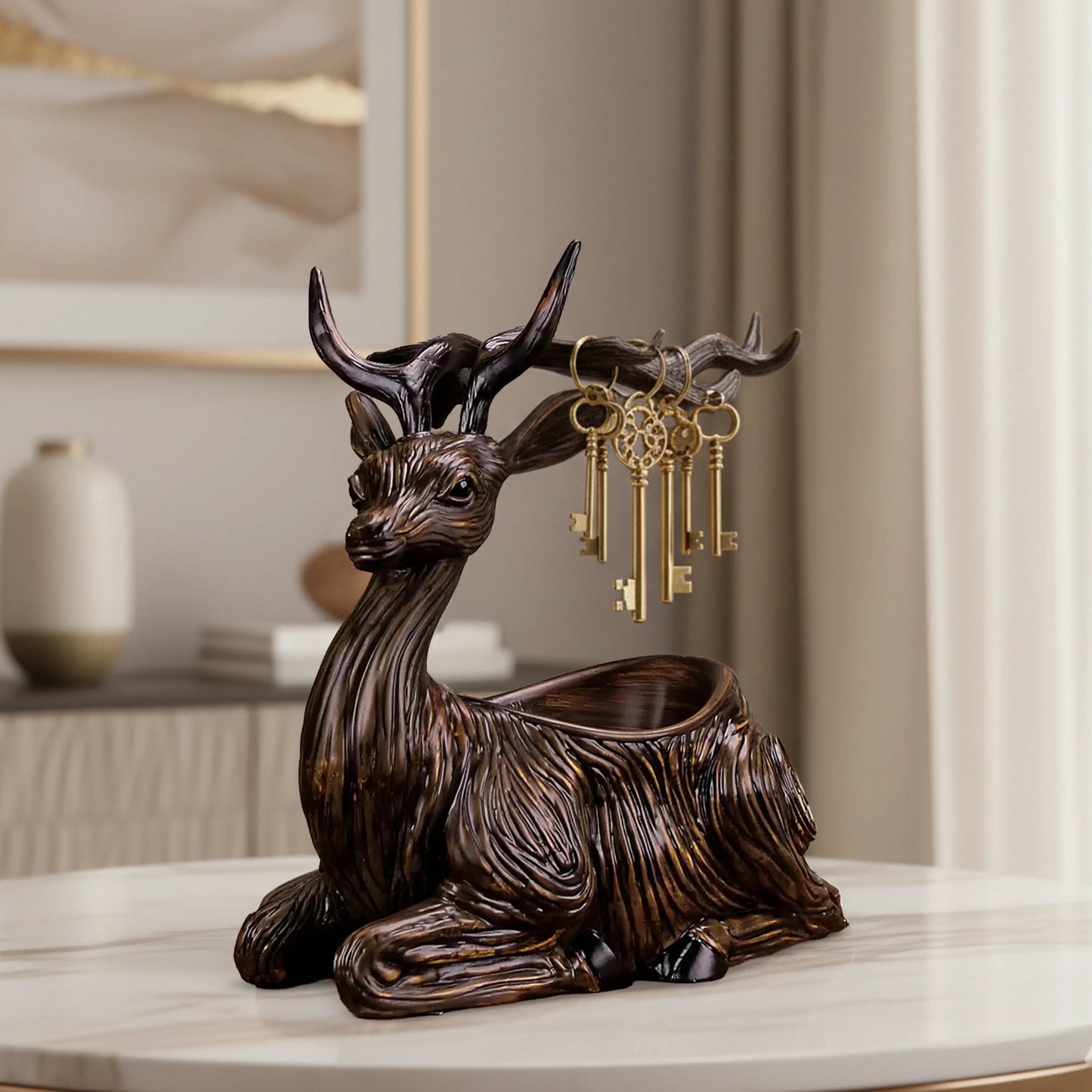 Deer Keychain Holder