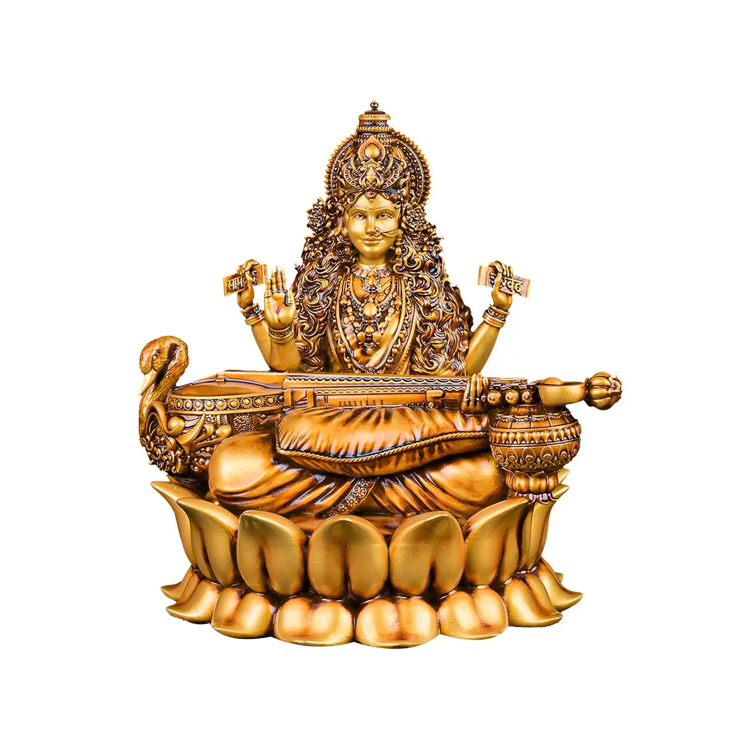 Veena Vadini Saraswati (Lotus)