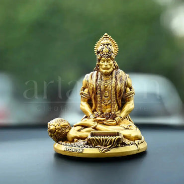 Meditating Hanuman 2.O theartarium