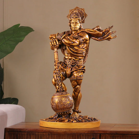 Bahubali Lord Hanuman Large 2 Ft theartarium