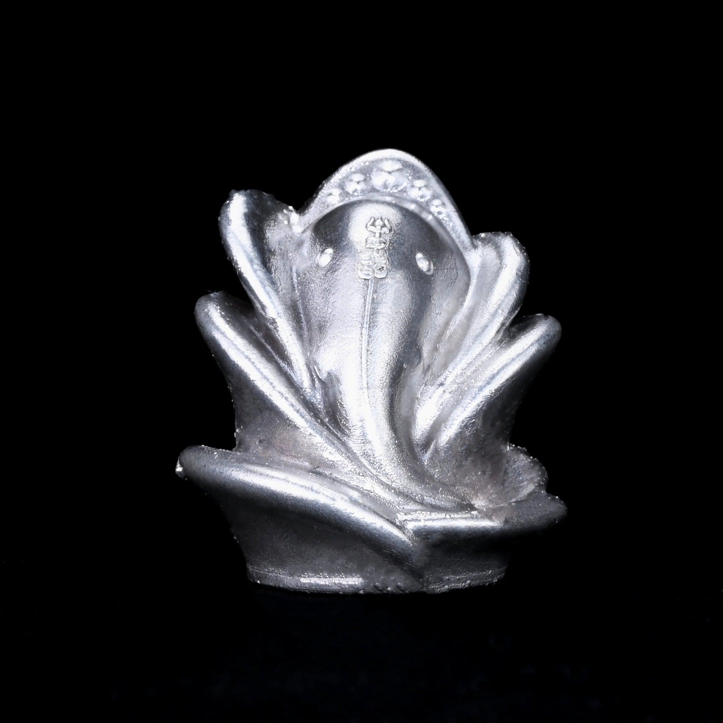 Rose Ganesha Pure Silver theartarium