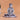 Meditating Hanumanji Pure Silver theartarium