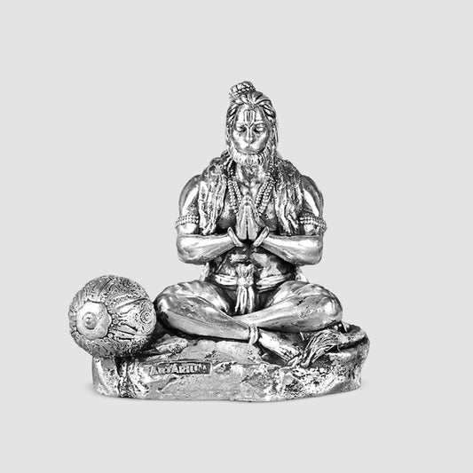 Mahabali Hanuman 999 Silver
