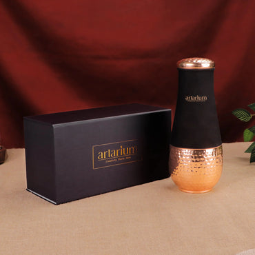 tulip copper jar with gift box