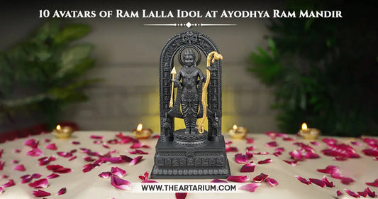 10 Avatars of Ram Lalla Idol at Ayodhya Ram Mandir Artarium