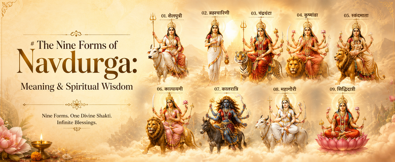 The Nine Forms of Navdurga: Meaning & Spiritual Wisdom