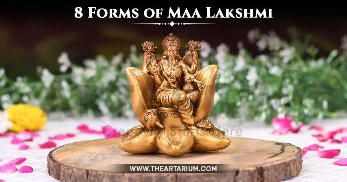 8 Divine Forms of Goddess Lakshmi Artarium