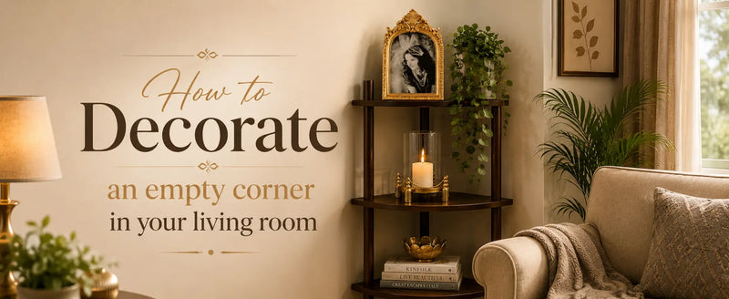 How to Decorate an Empty Corner in Your Living Room