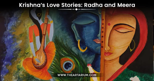 Krishna’s Love Stories: Radha and Meera Artarium
