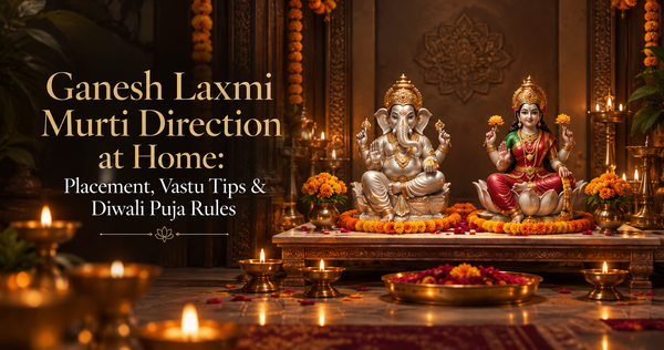 Ganesh Laxmi Murti Direction at Home: Placement, Vastu Tips & Diwali Puja Rules