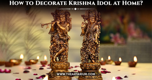 How to Decorate Krishna Idol at Home