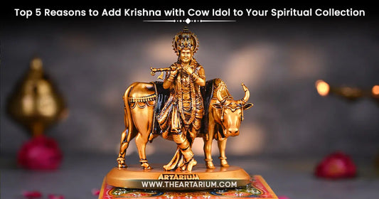 Top 5 Reasons to Add Krishna with Cow Idol to Your Spiritual Collection Artarium