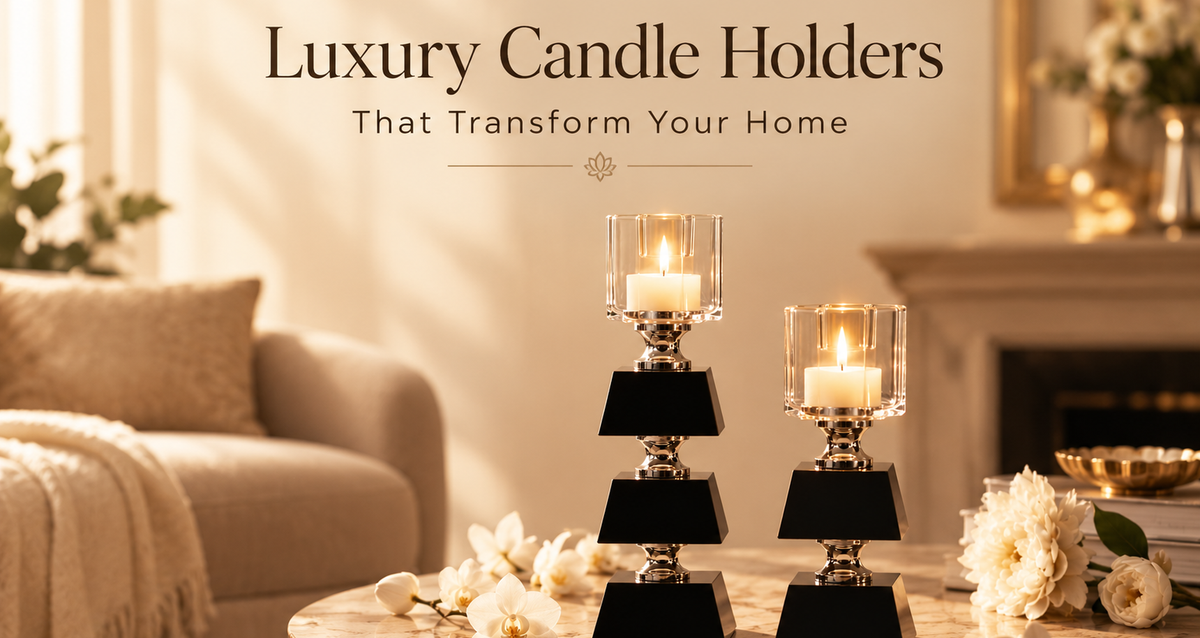 Luxury Candle Holders That Transform Your Home