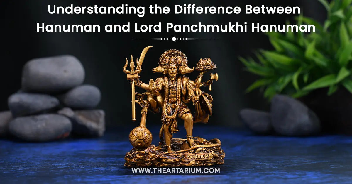 Difference Between Lord Hanuman and Lord Panchmukhi Hanuman Artarium