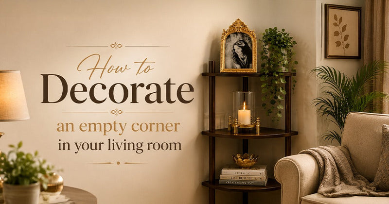 How to Decorate an Empty Corner in Your Living Room