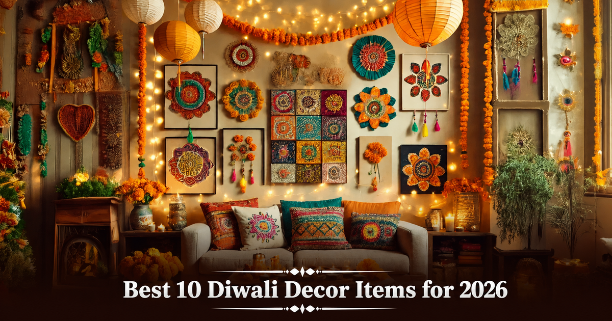 Best 10 Diwali Decor Items for 2026